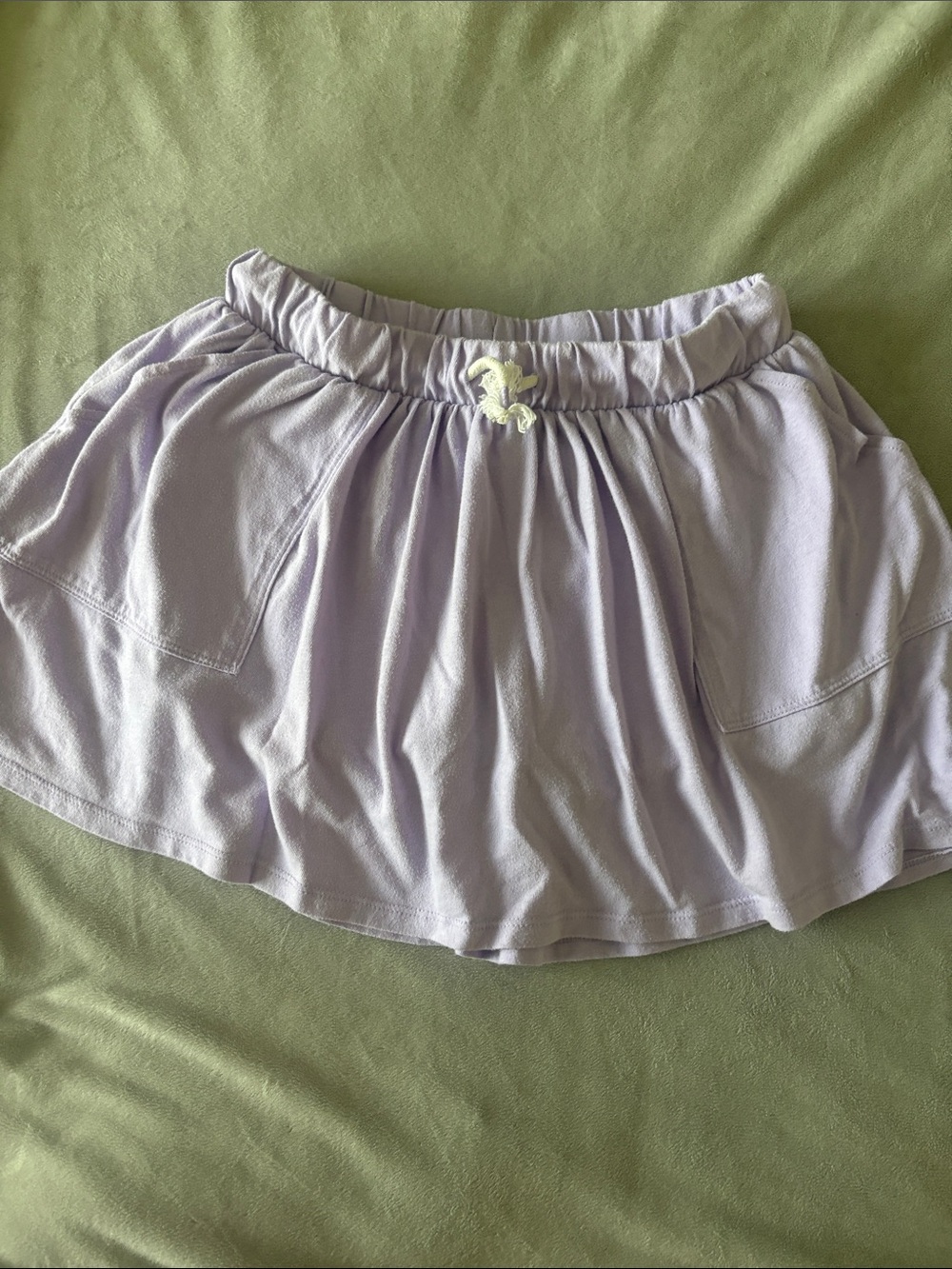 Lavender Drawstring Skort